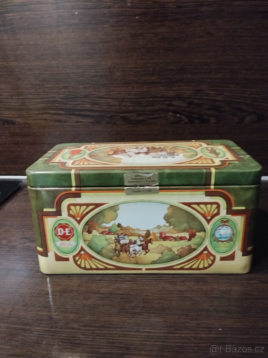 Retro krabička od čaje