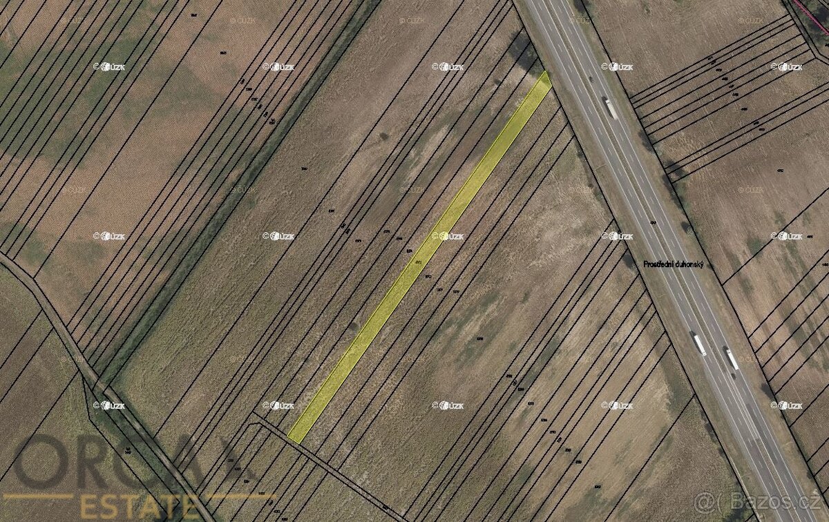 Prodej pozemku 3603 m2 v k.ú. Kostice