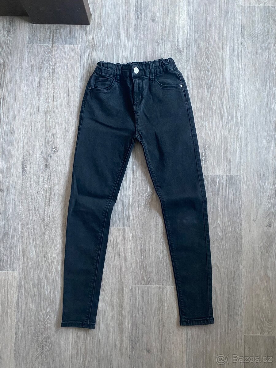 Dívčí džíny skinny vel. 140