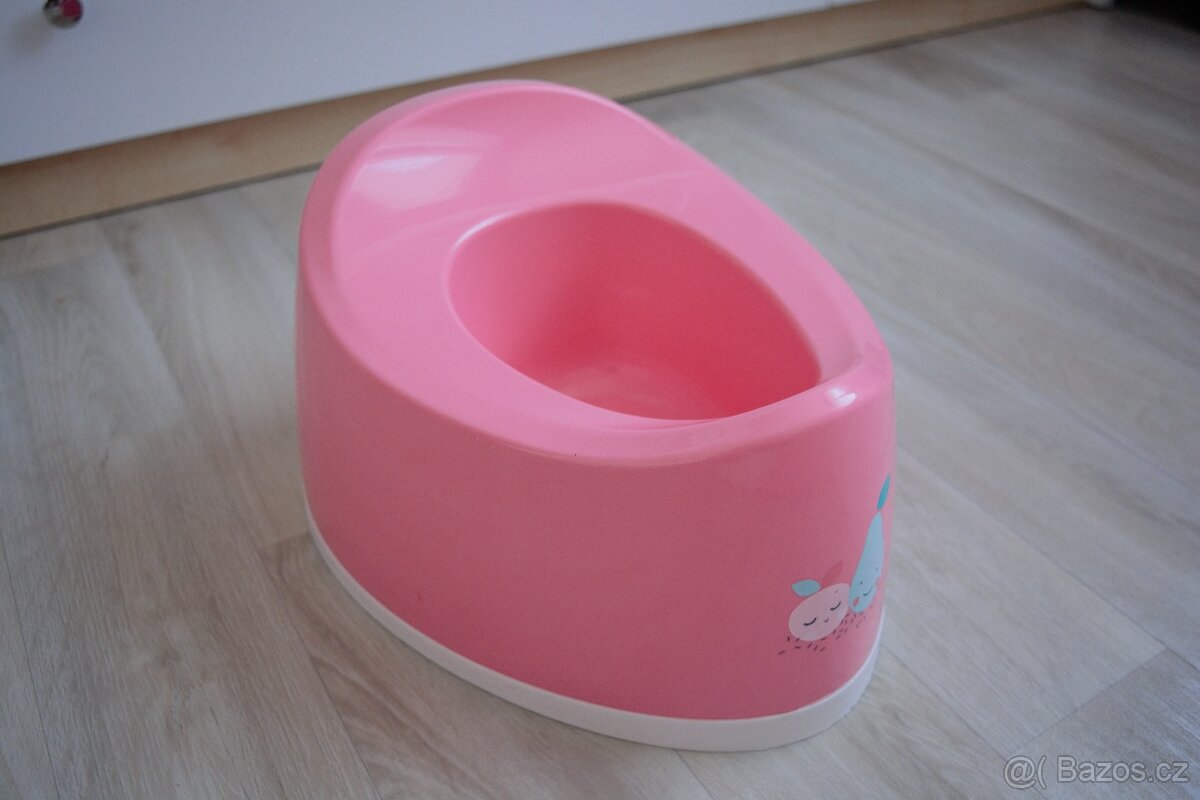 Růžový nočník Bébé-jou