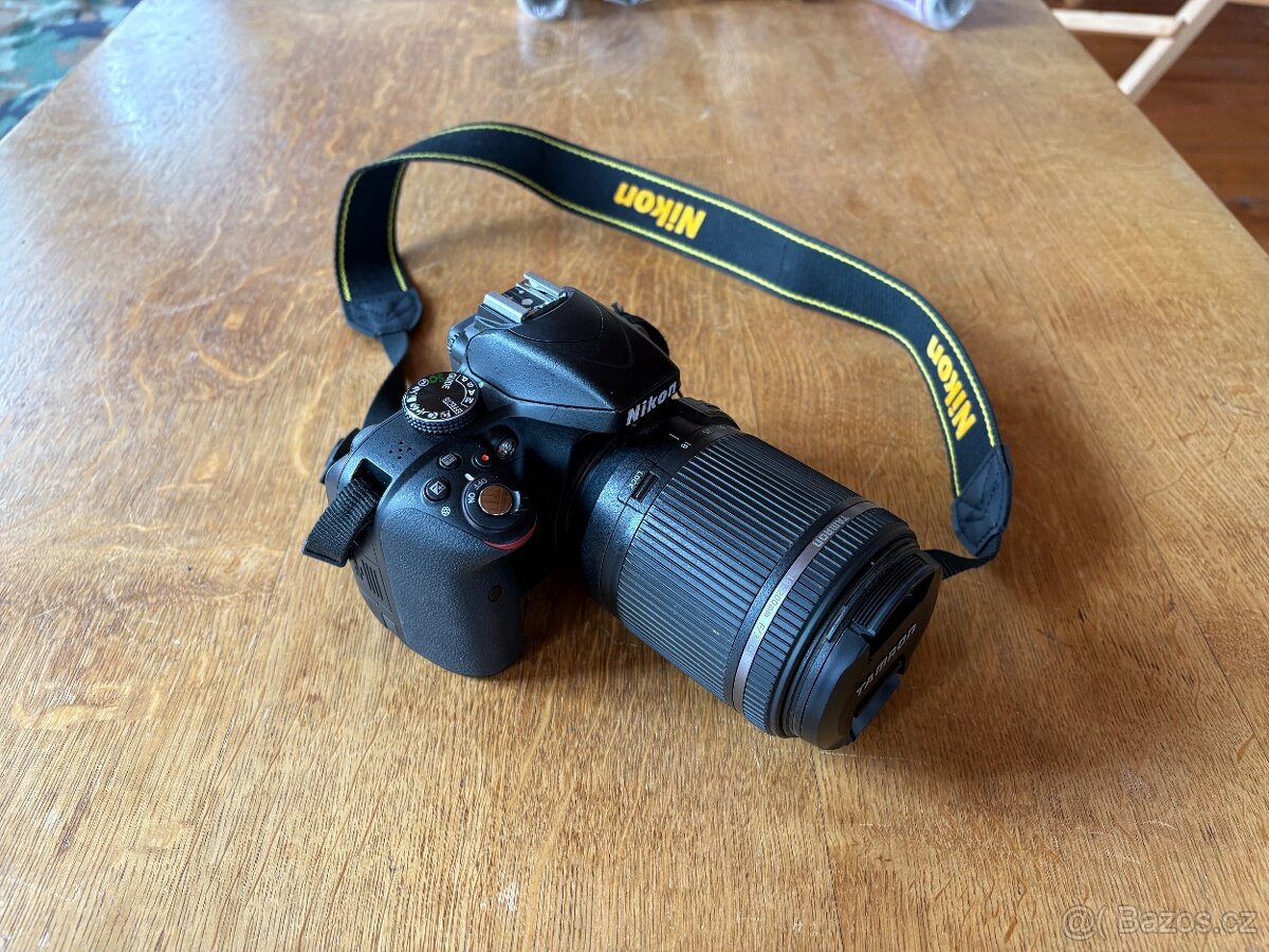 Nikon D3300 + Tamron 18-200mm