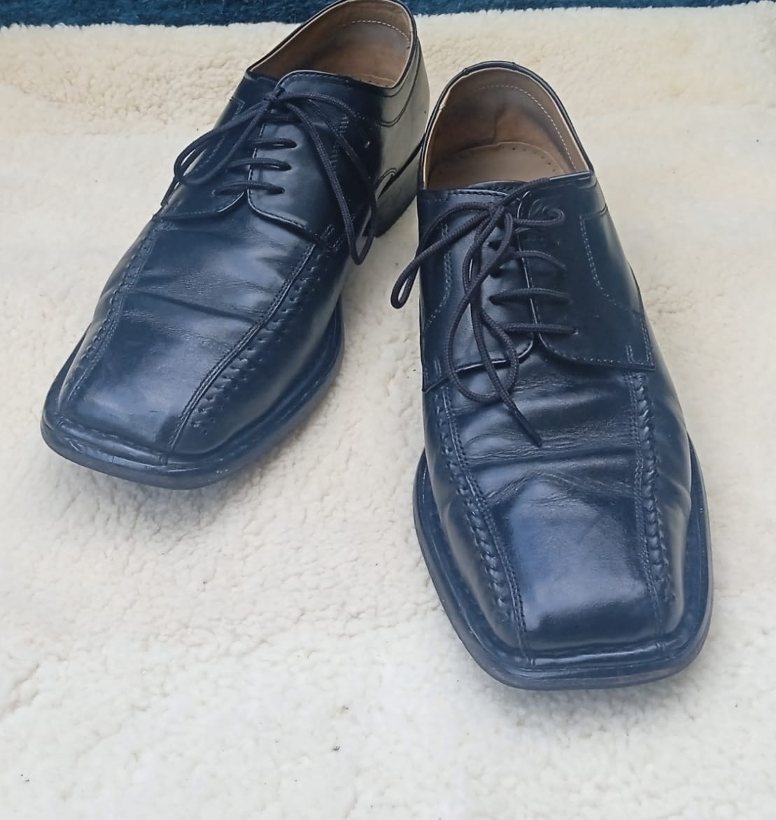 Pánské kožené boty Baťa, vel. 45