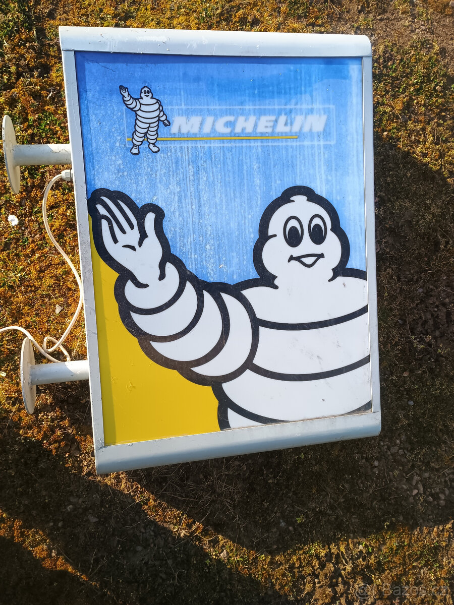 Světelná reklama Michelin