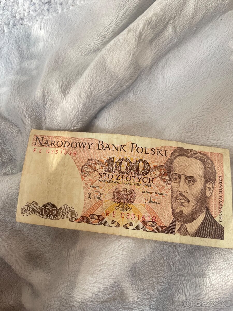 Sto zlotych na prodej