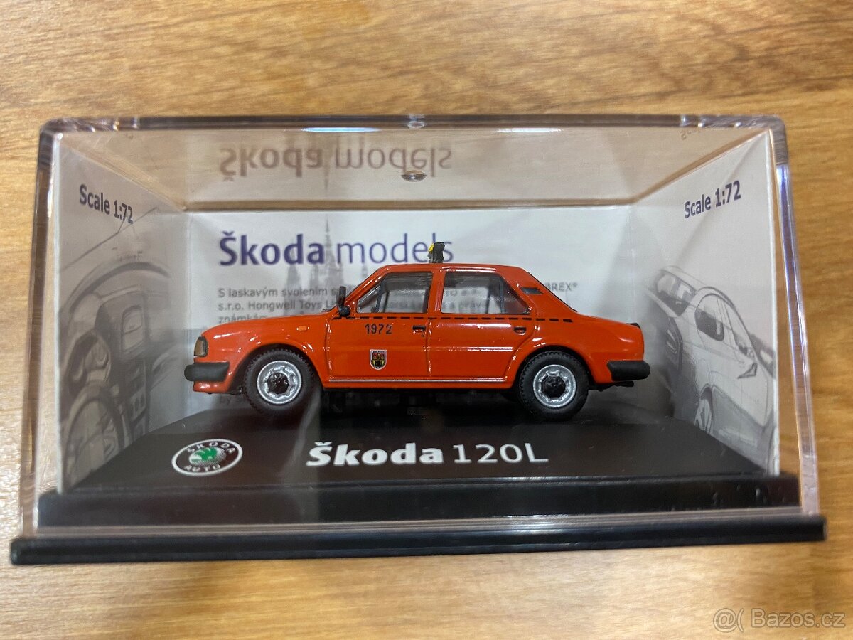 Škoda 120 - TAXI model, ABREX, 1:72, nové