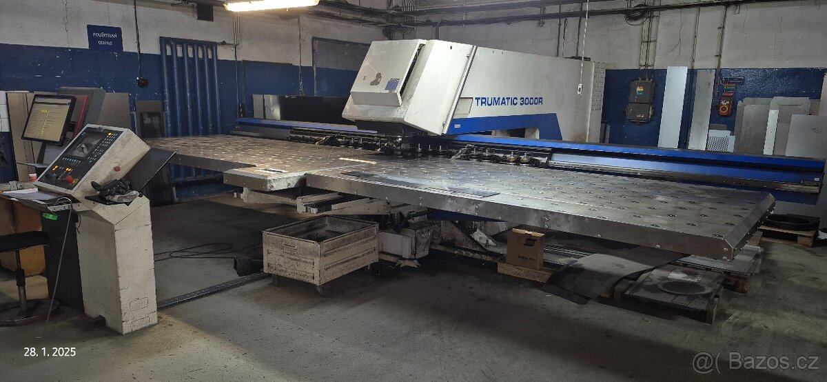 Dierovací lis - TRUMATIC TC 3000 R ;r.v.2006;TRUMPF