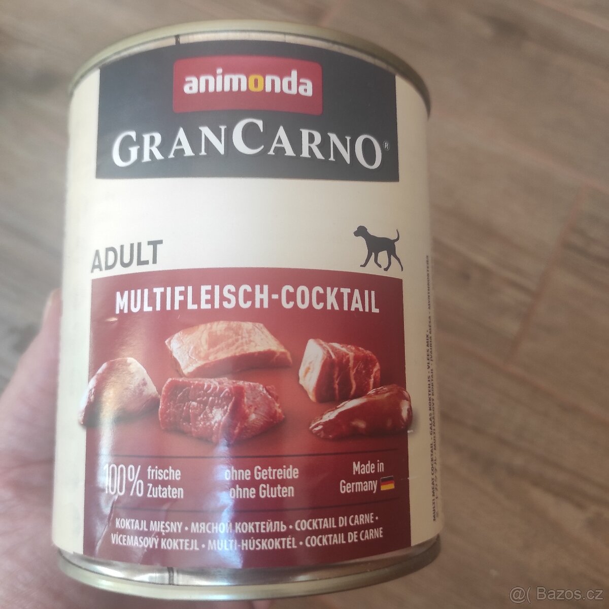 konzerva GranCarno pro dospělé psy