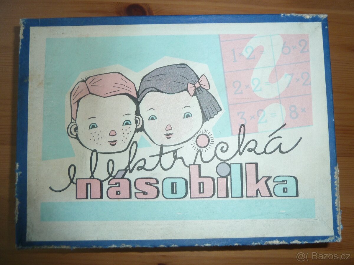 Stará hra Elektrická násobilka Styl Plzeň