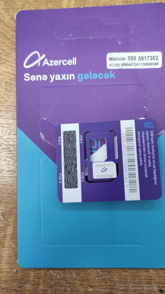 Datová SIM karta Azerbajdžán