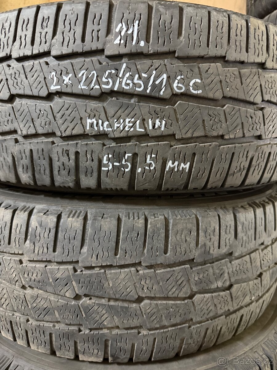 2x zimní pneu r16 225/65/16C