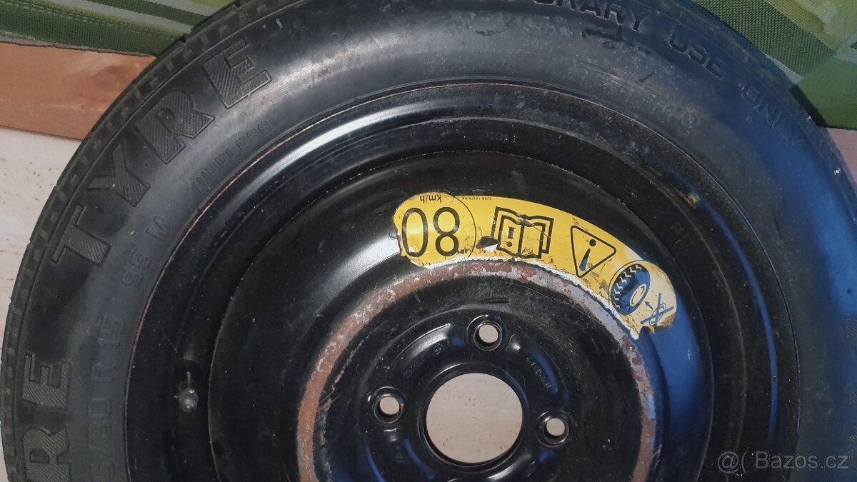 Dojezdová rezerva ford 4Jx15 ET40, 4x108