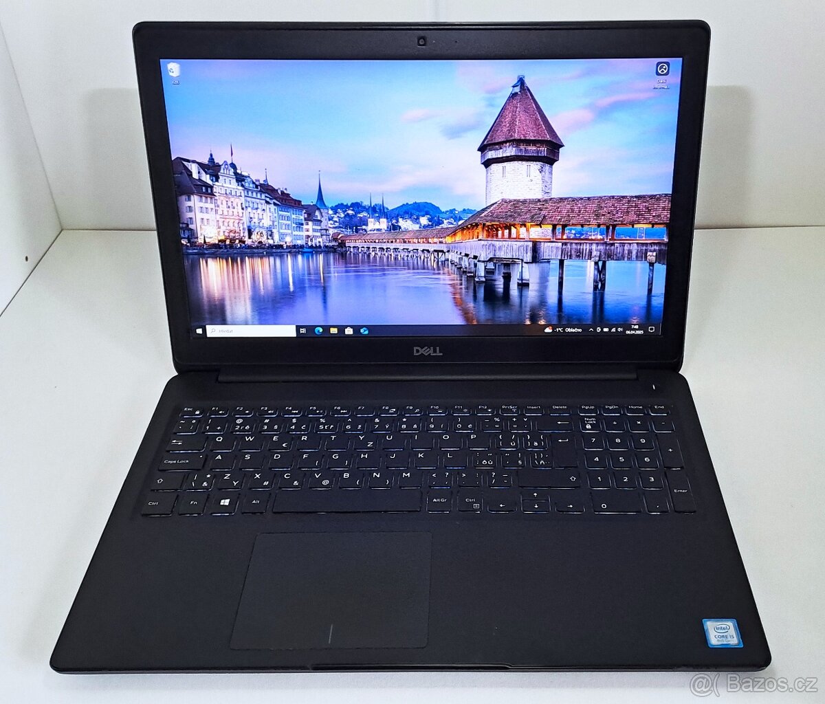 Pěkný Dell 3500 i5-8265U SSD256gb 16gbRAM 15,6"FHD IPS W10