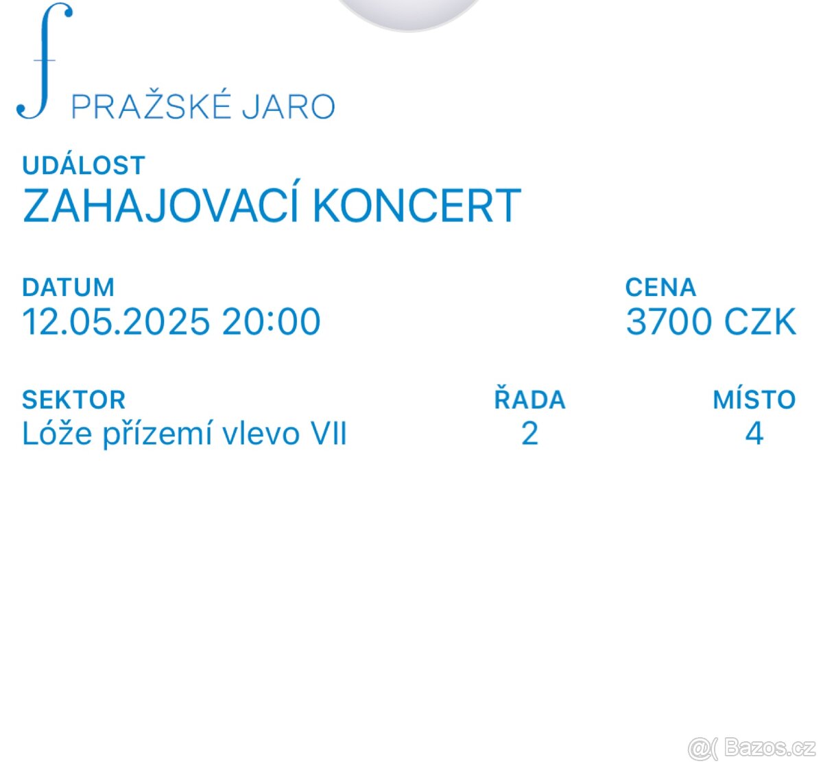 PRAZSKE JARO 2025 - ZAHAJOVACI KONCERT - DNES ve 20 hod