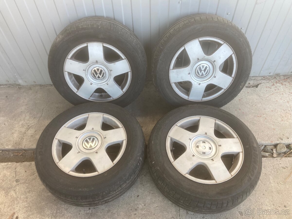 Sada originálních alu disků VW Golf, R15