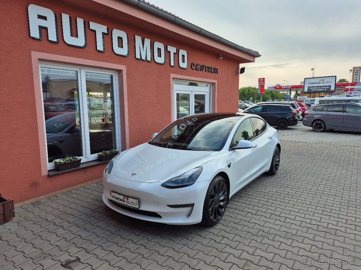 Tesla Model 3 DUAL MOTOR PERFORMANCE AWD (ODPOČET DPH)