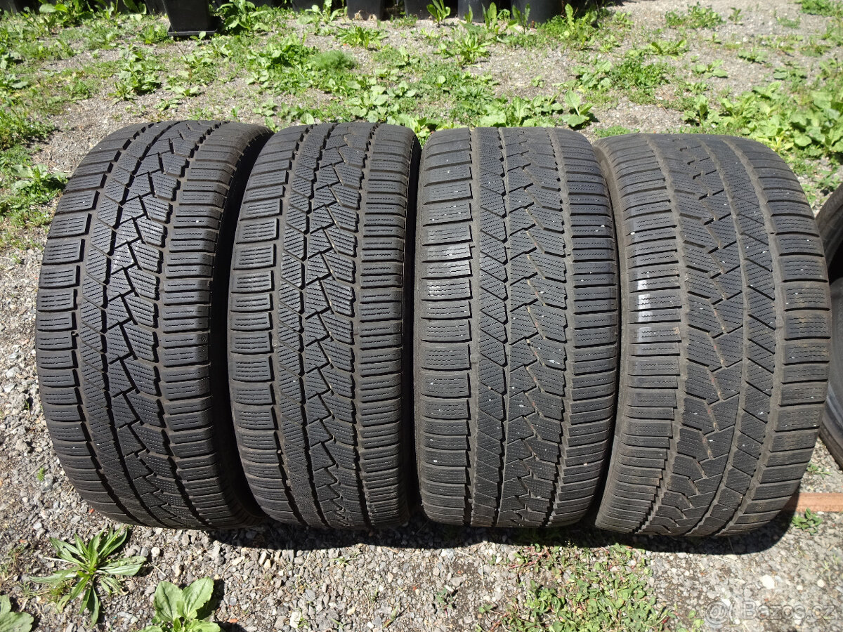BMW řady 3 - zánovní zimní poměrové pneu 225+255 R 19