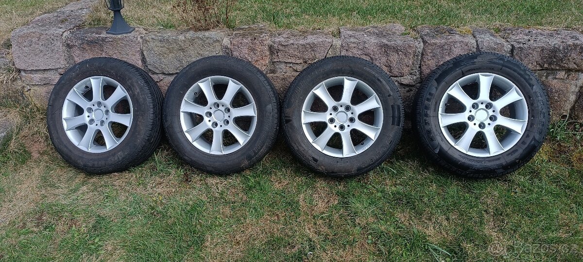 Sada alu kol 16" + letní pneu 215/65 R16 98H Sunfull SF
