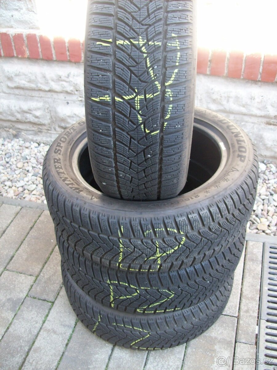 sada zimních Dunlop Superb3 Passat B8 215.55.17 XL 95%