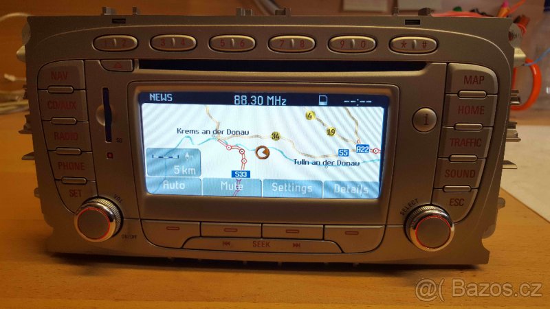Navigace Ford Mondeo Focus - TravelPilot FX