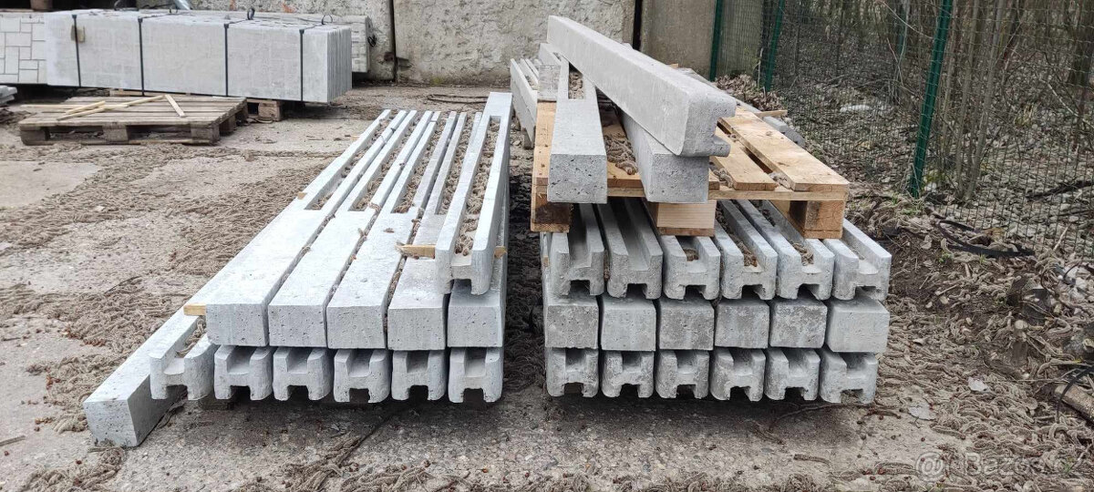 Kvalitní betonové ploty a sloupky