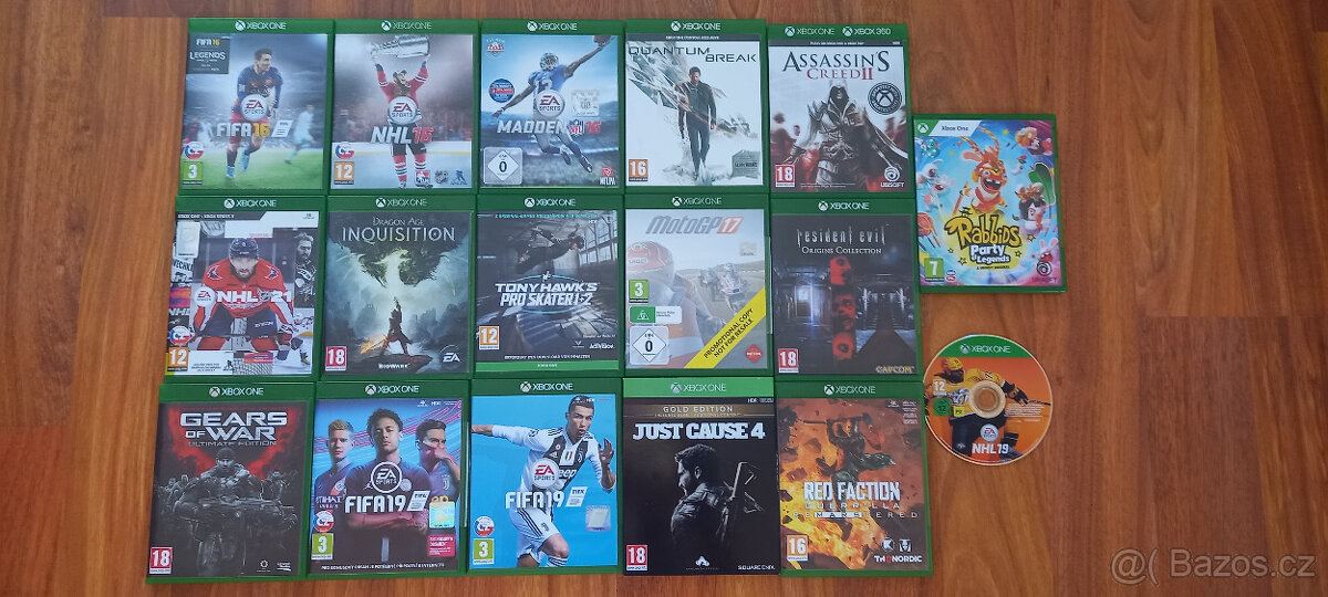 Prodám hry na XBOX one