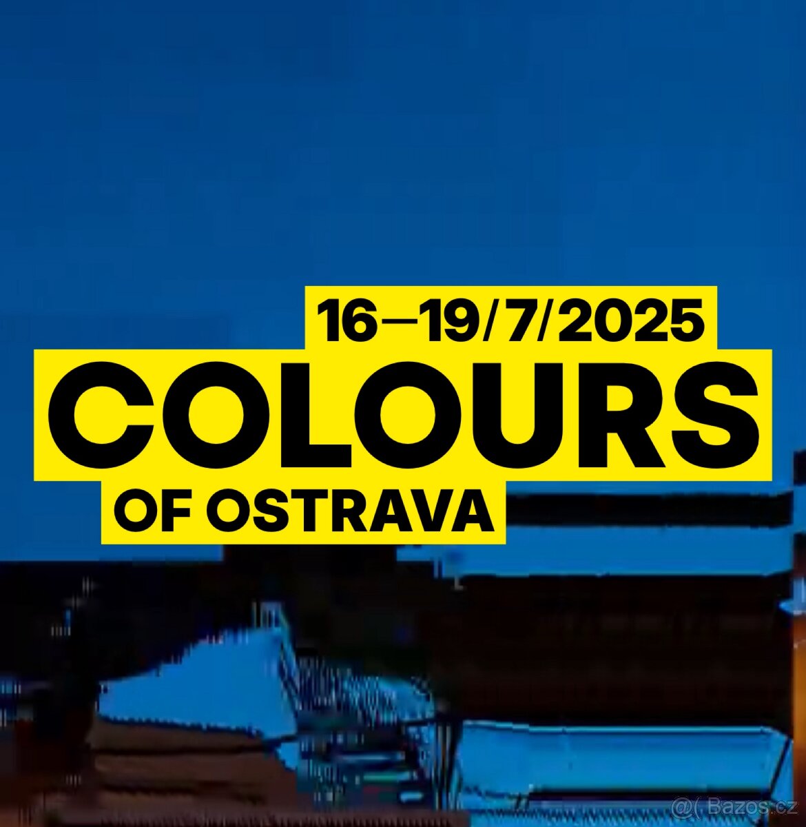 Lístek na Colours of Ostrava JUNIORSKY - 22 let
