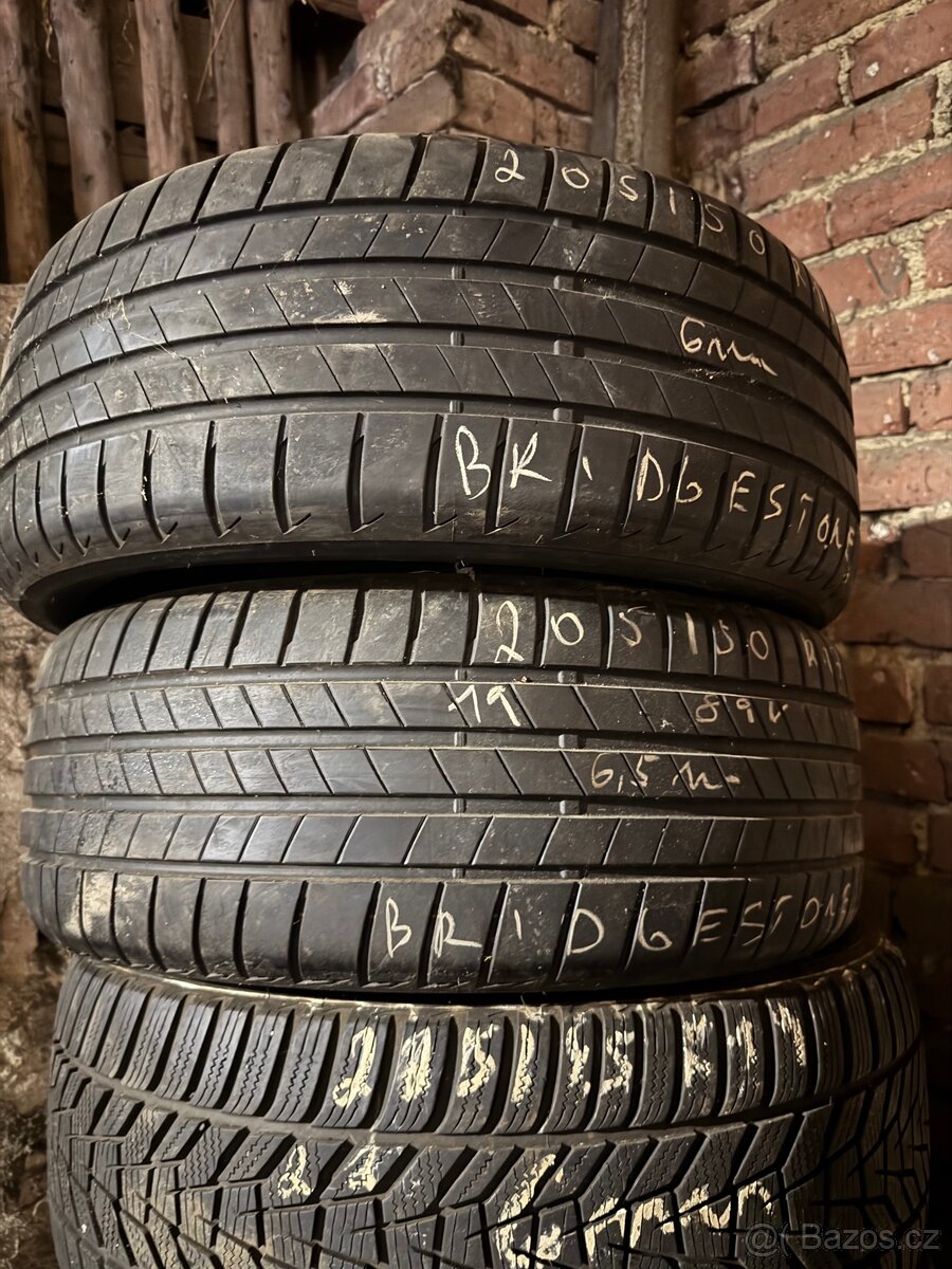 Letní pneu 2x205/50 R17 Bridgestone