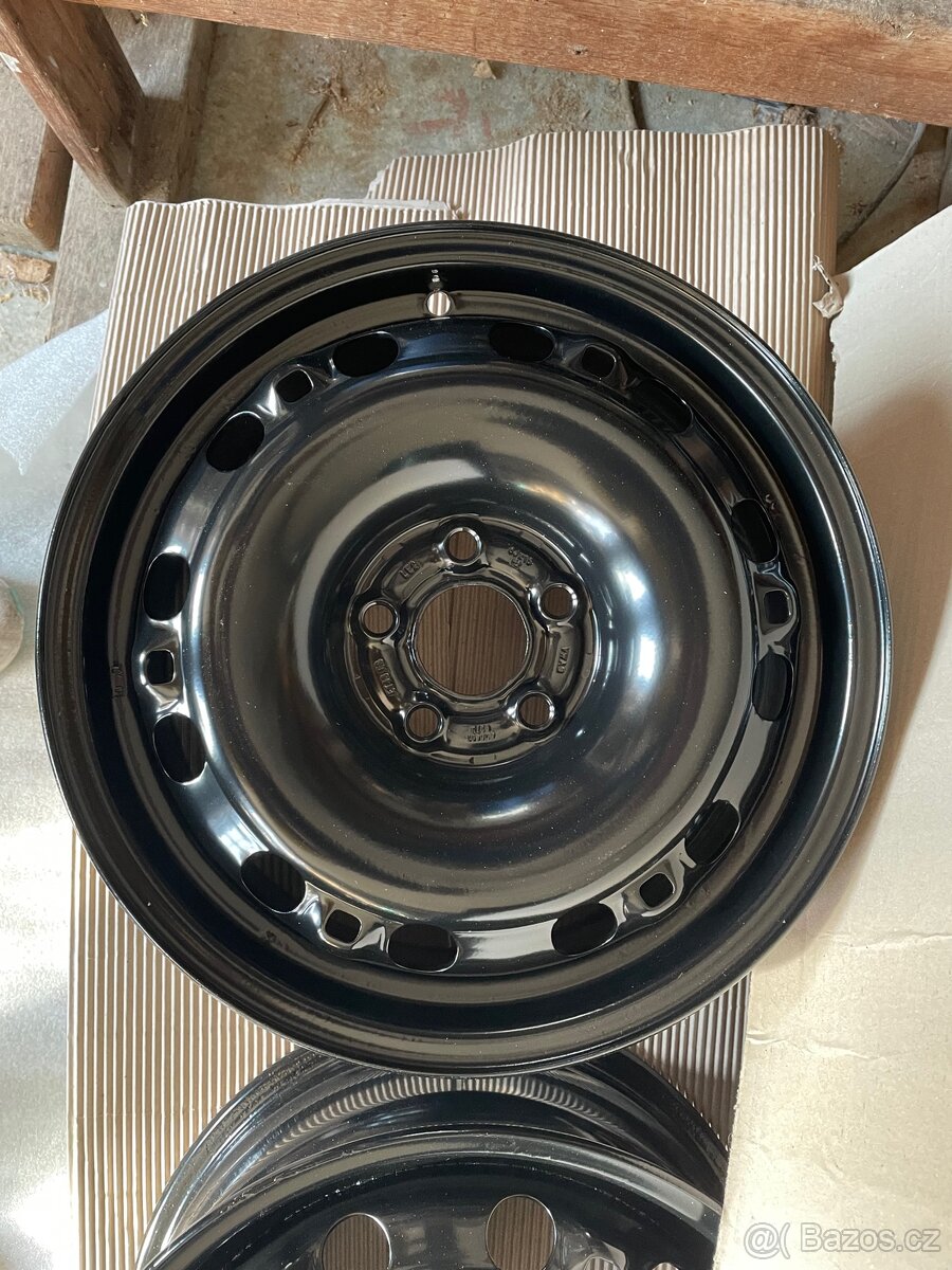 Plechové disky 5x100, ET38, R15