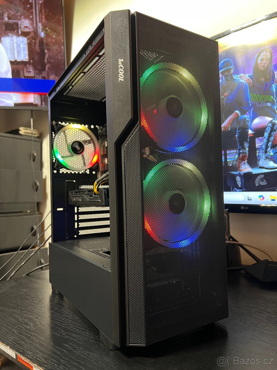 Herní i7 až 32GB DDR4, 1,3TB SSD+HDD, RX 470 4GB, Win 11