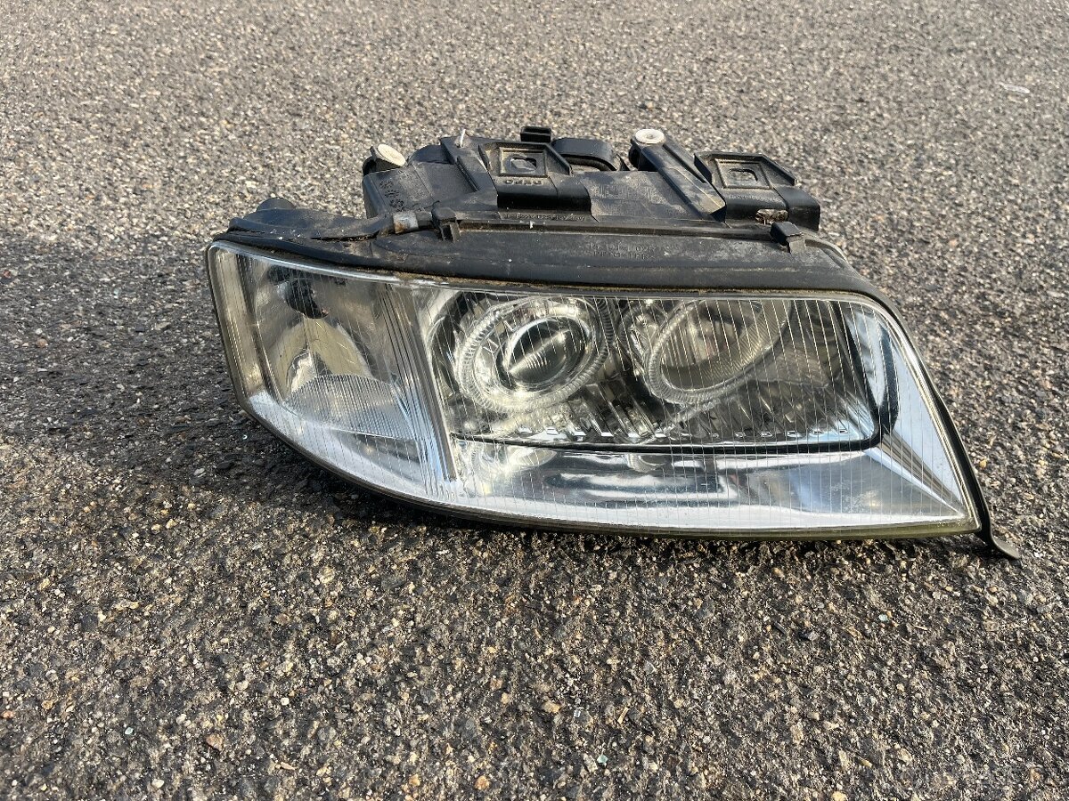 KOMPLETNÍ PŘEDNÍ SVĚTLO AUDI A6 C5 PŘED.FACELIFT - HALOGEN