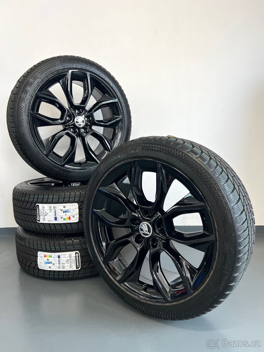 ❄️ Zimní Alu kola Crater, Škoda Karoq, 5x112 r19
