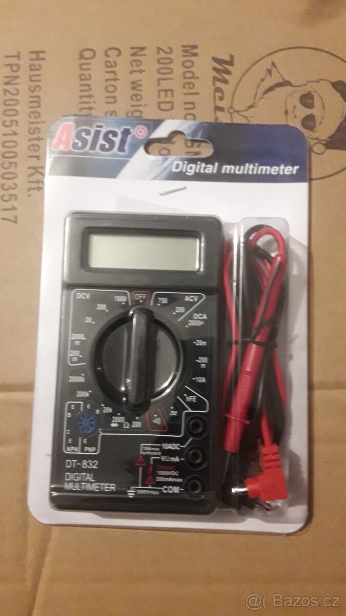 Digitální multimetr asist/49-0101 nový