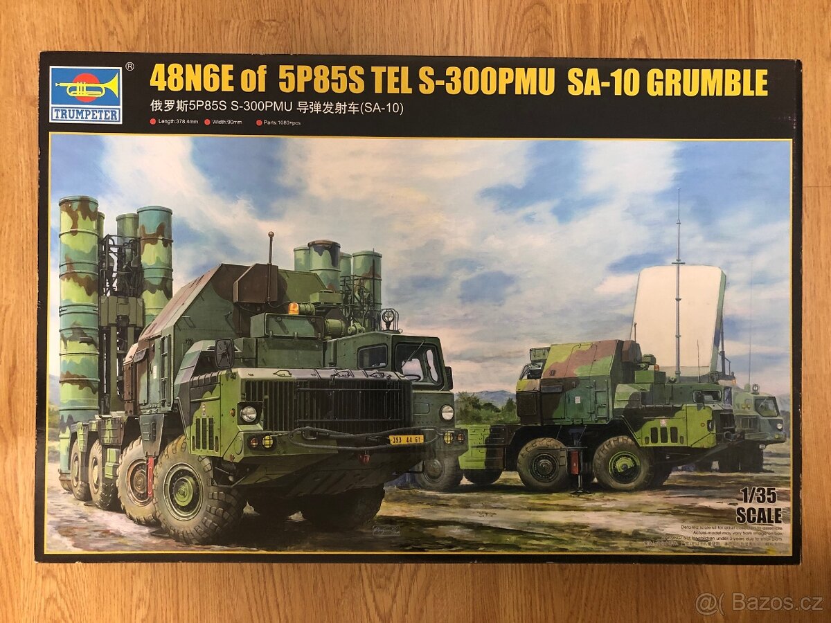 TRUMPETER PLASTIKOVÝ MODEL_SYSTÉM TEL S-300 1/35