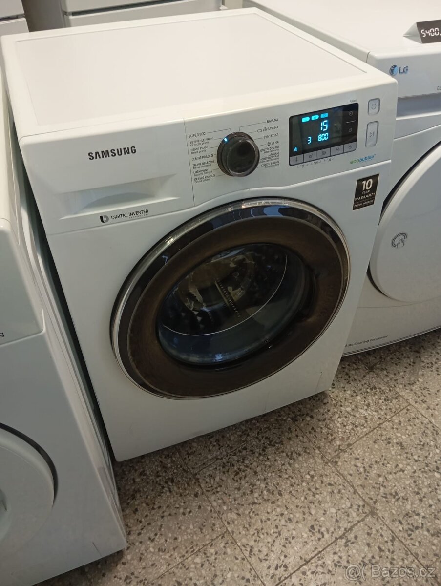 Prodám pračku Samsung 7kg, eco bubble, záruka
