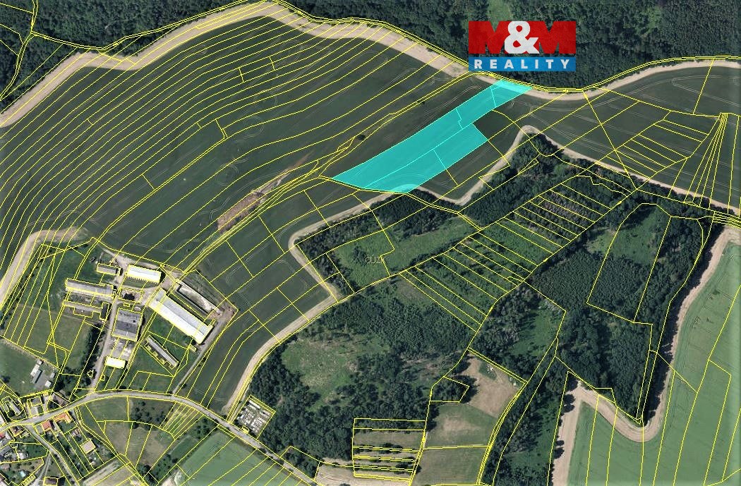 Prodej pole, 11645 m², Pavlov u Loštic