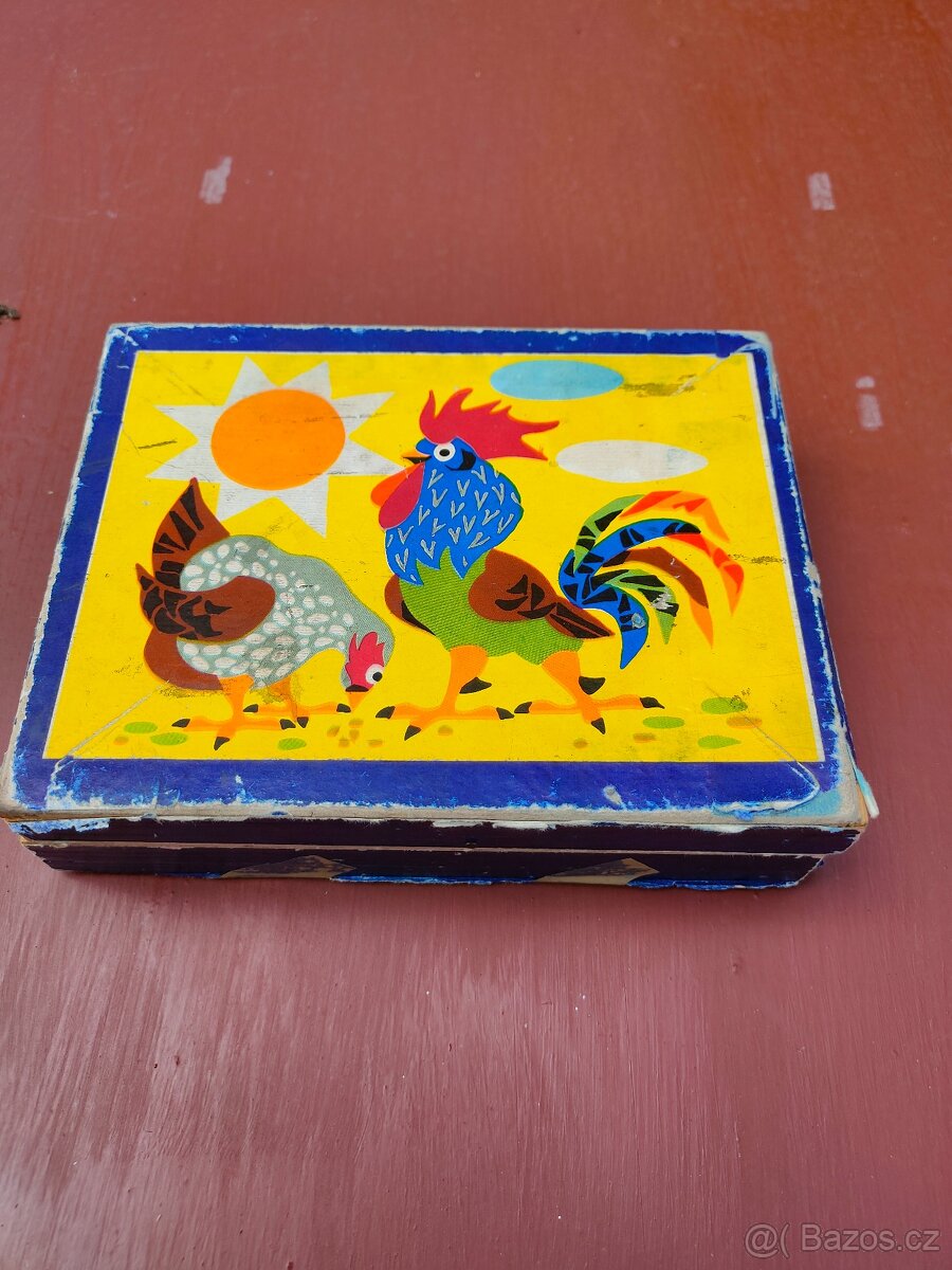 Retro dětská skládačka