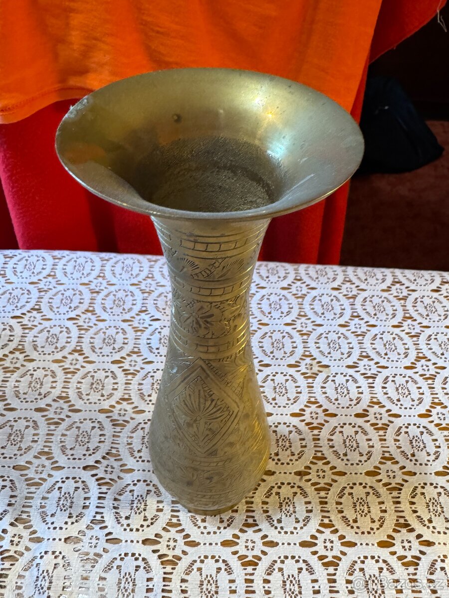 Set originálních ručních váz s pozlacením (3ks)