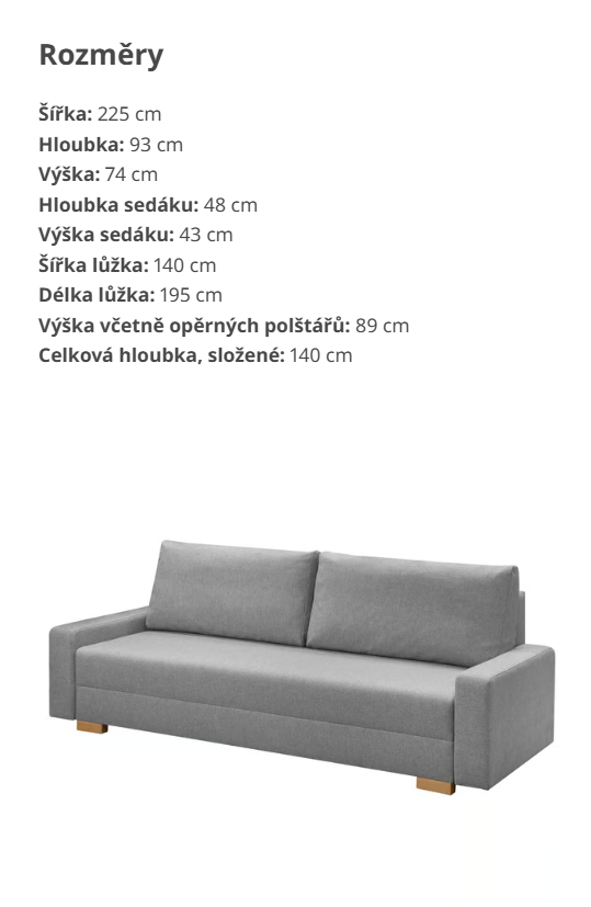 3 v 1, rozkládací pohovka s postelí, šatní skříň, postel