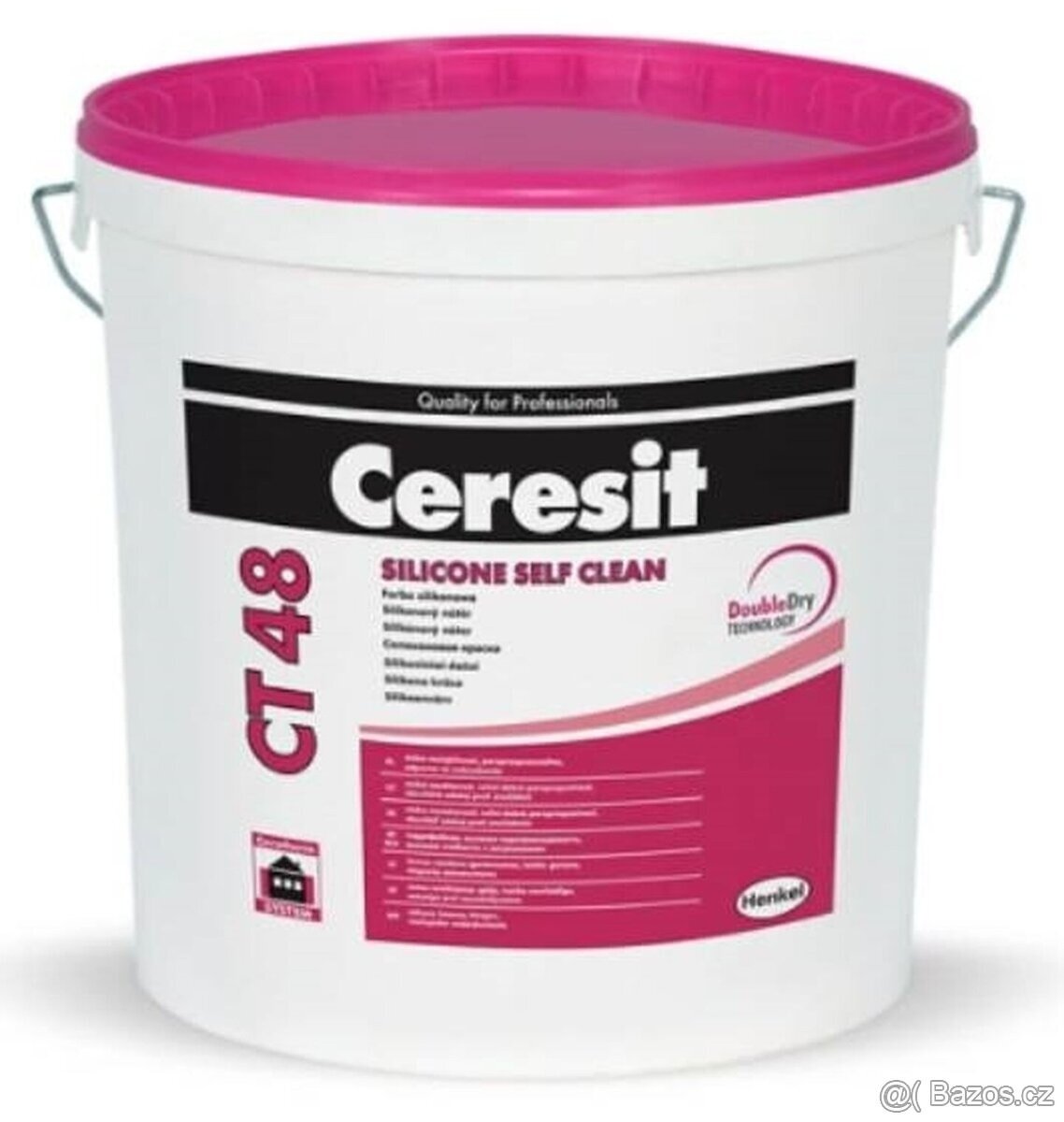 Fasádní barva Ceresit CT48 a penetrace Ceresit CT 16