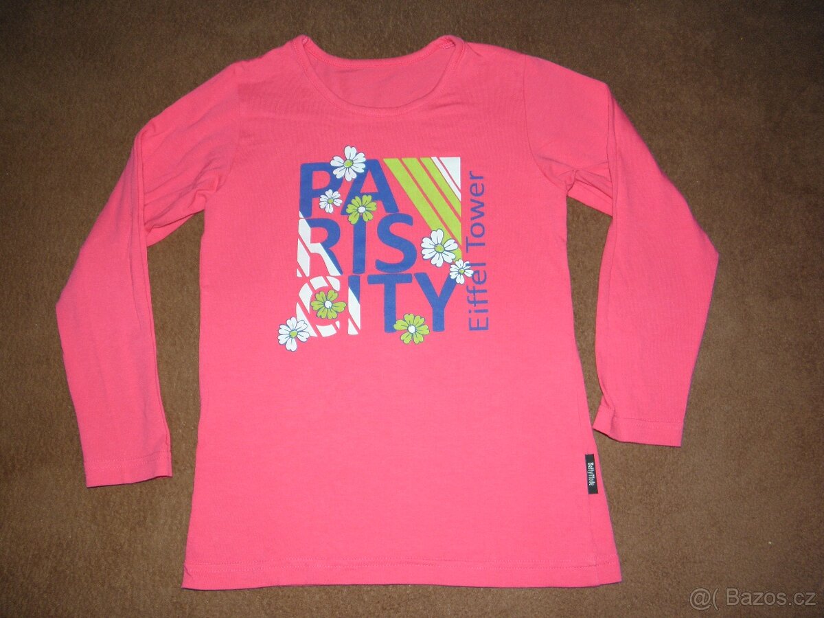 Dívčí tričko zn. Betty Mode vel.128/134