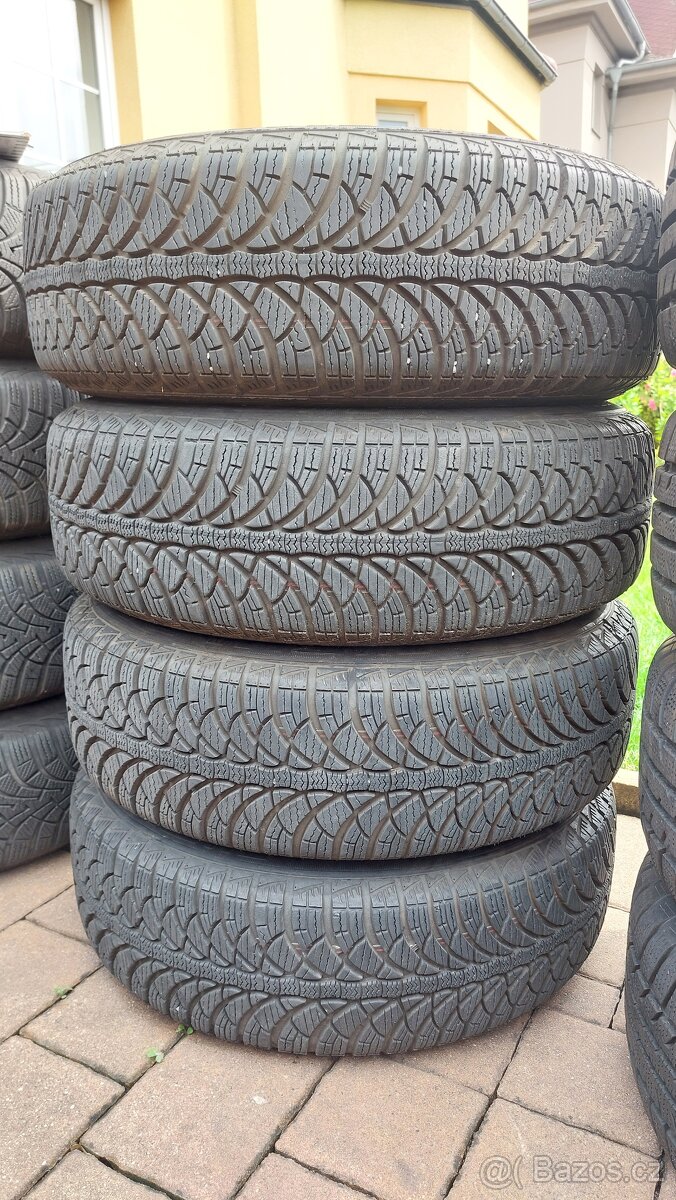 Kola zimní 15", MERCEDES, rozteč 5x112mm, pneu 185/65/15