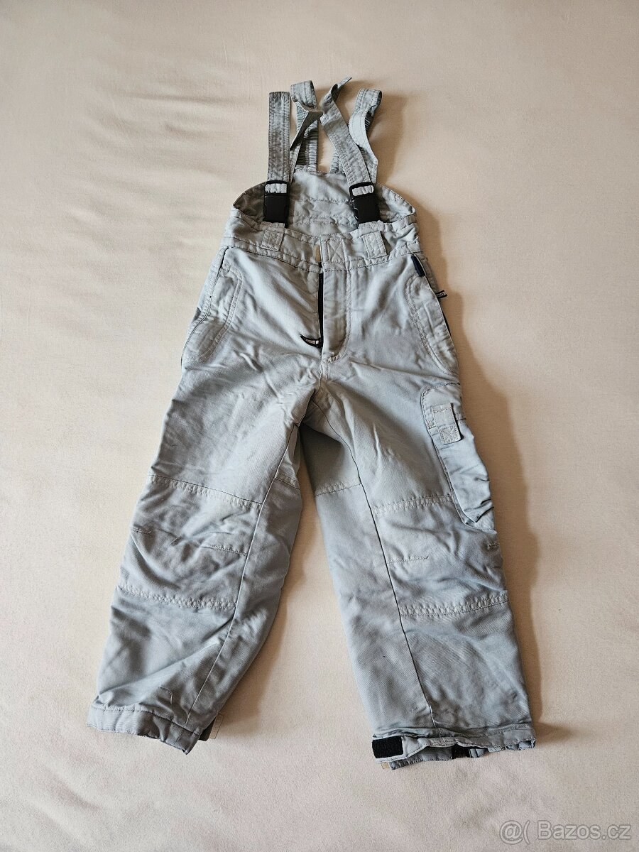 Oteplovačky / lyžařské kalhoty vel. 116