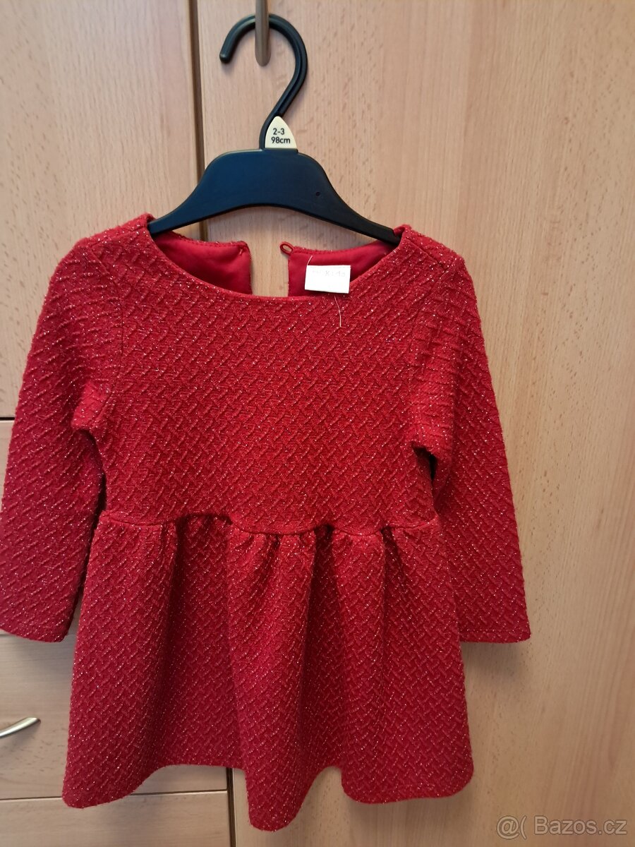 Šaty vel. 86, 92, 104