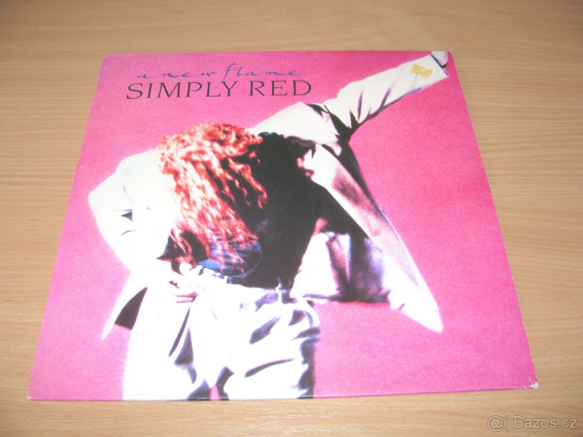 LP - SIMPLY RED - A NEW FLAME - WEA / 1989