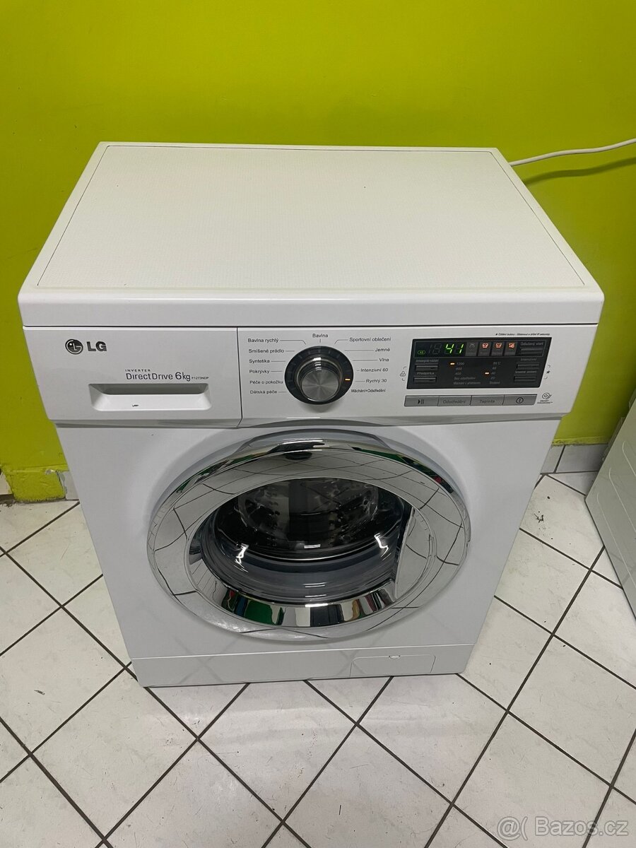 Pračka LG F6296ND. Úzká 44cm/ A+++/ 6 kg/ 1200 ot/min.