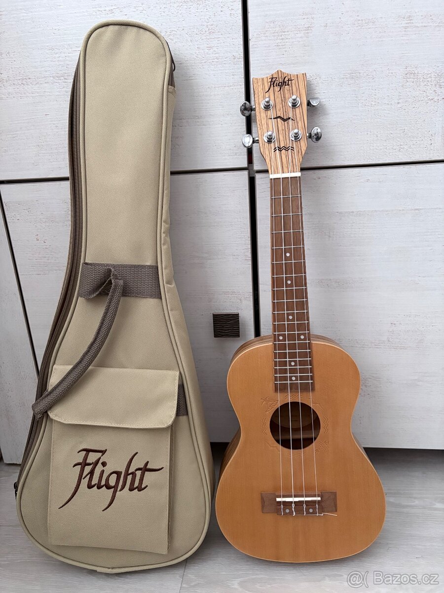 Koncertní ukulele Flight DUC525 SP/ZEB