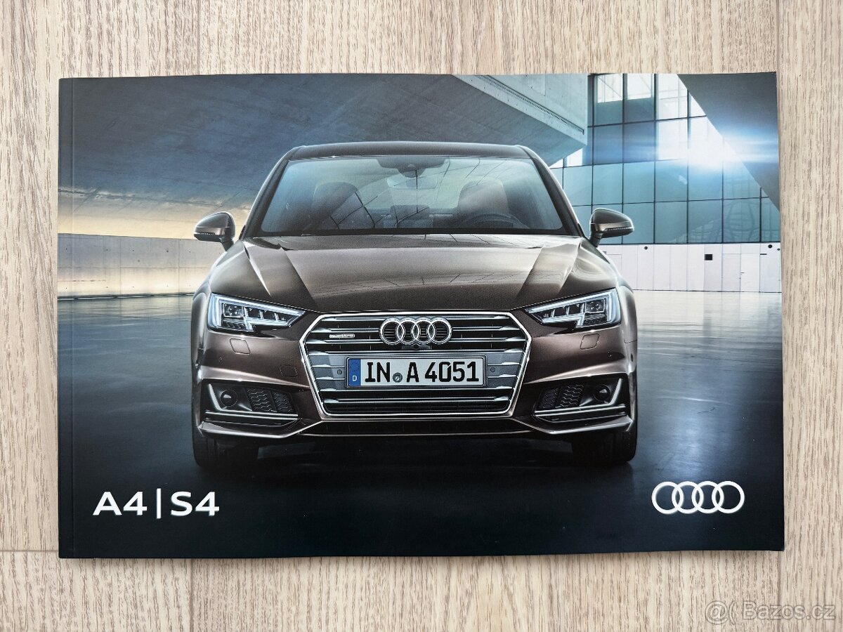 Audi A4 a Audi S4 prospekt