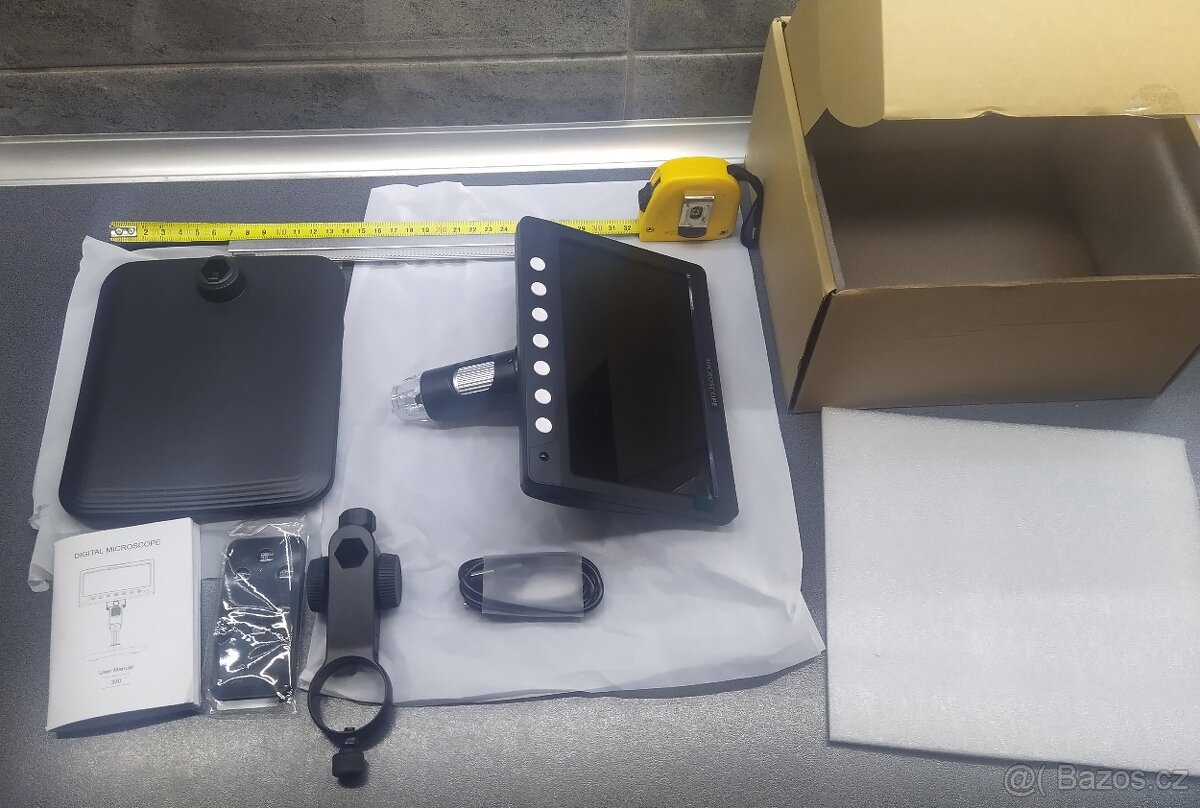 HD Digitální Mikroskop , 8 LED