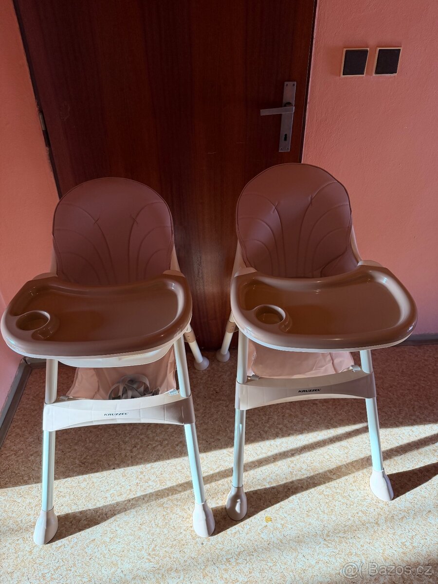 Dětské židličky-dvojčata