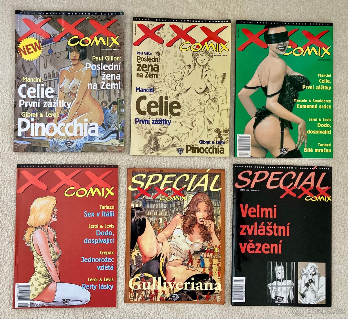 Xxx comix (1998-1999)